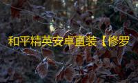 和平精英安卓直装【修罗直装】辅助
