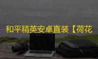 和平精英安卓直装【荷花直装】辅助